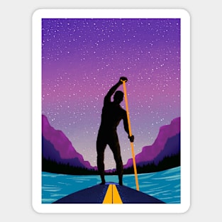 6 AM SUP Club Magnet